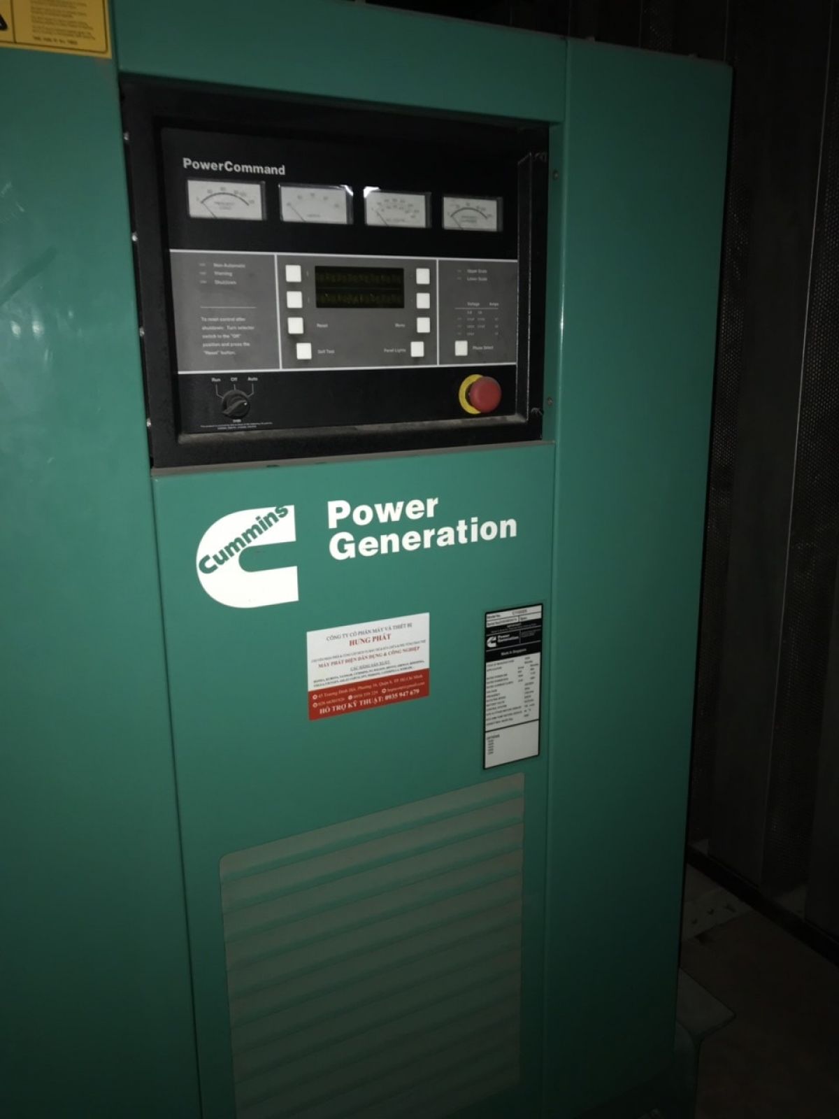 Bảo trì máy phát điện Cummins 1000 kVA